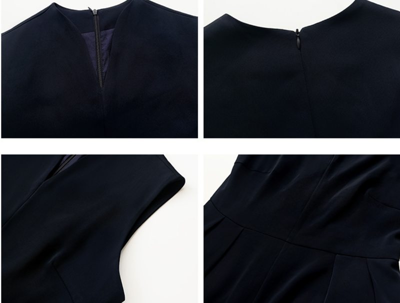 「秋季新品 」「兩色」S-2XL 品質兩件式 網紗拼袖上衣 + 寬褲連身褲 套裝