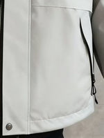 「秋季新品 」「兩色」S-2XL 連帽短版立體剪裁機能外套
