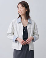 S-XL 撞色翻領 | 短版夾克