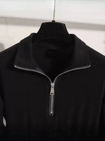 「秋季新品 」「兩色」S-XL 收腰拉鍊大擺Polo領洋裝