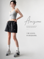 S-XL 鬆緊抽繩A字短裙