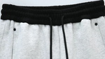「多色」「秋季新品 」S-2XL 高腰抽繩寬褲衛褲