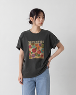 油畫藝術！ 短袖t恤小眾高級感顯瘦上衣