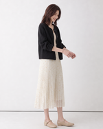 「兩色」「秋季新品 」 S-2XL 撞色滾邊圓領短版開襟衫