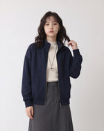 「秋季新品 」立領寬鬆拉鍊連帽外套