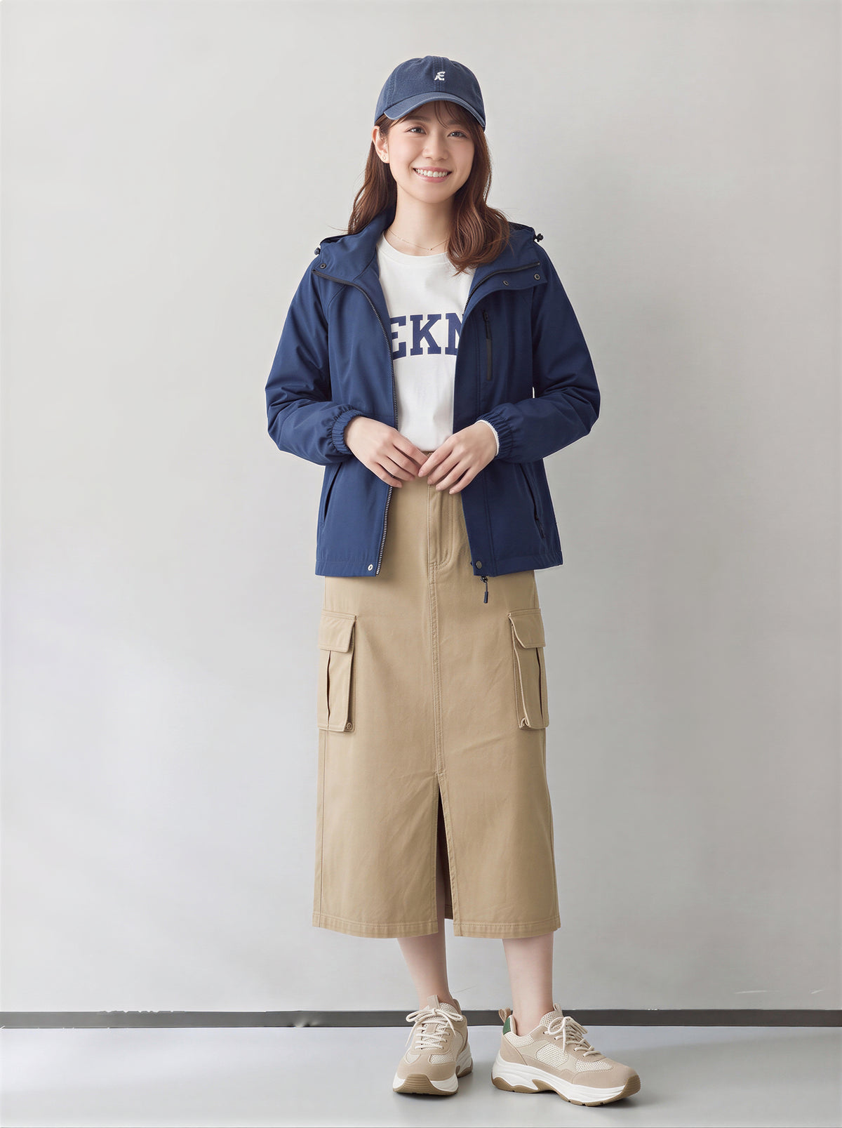 「秋季新品 」「兩色」S-2XL 連帽短版立體剪裁機能外套