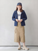 「秋季新品 」「兩色」S-2XL 連帽短版立體剪裁機能外套