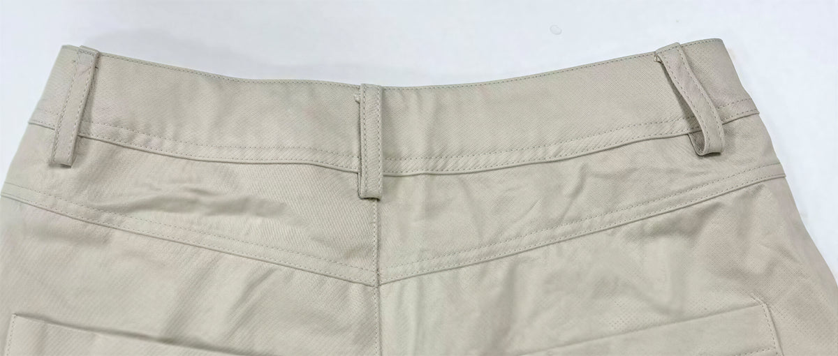 「秋季新品 」「4色」S-L 高腰中線垂墜感寬褲
