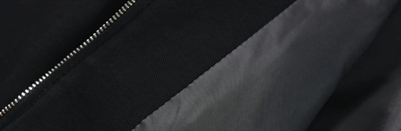 「秋季新品 」 M-XL 撞色滾邊寬鬆棒球外套