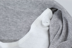 「兩色」S-XL 翻領深V拼接 | 收腰假兩件針織衫