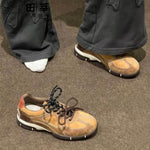 「秋季新品 」拼接線條 厚底內增高3.5cm 休閒運動鞋