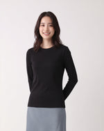 「多色」「秋季新品 」S-3XL 基本款內搭 親膚棉柔軟舒適素色打底衫 圓領修身長袖T恤