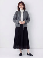 「兩色」「秋季新品 」 M-2XL 荷葉邊寬鬆短版夾克