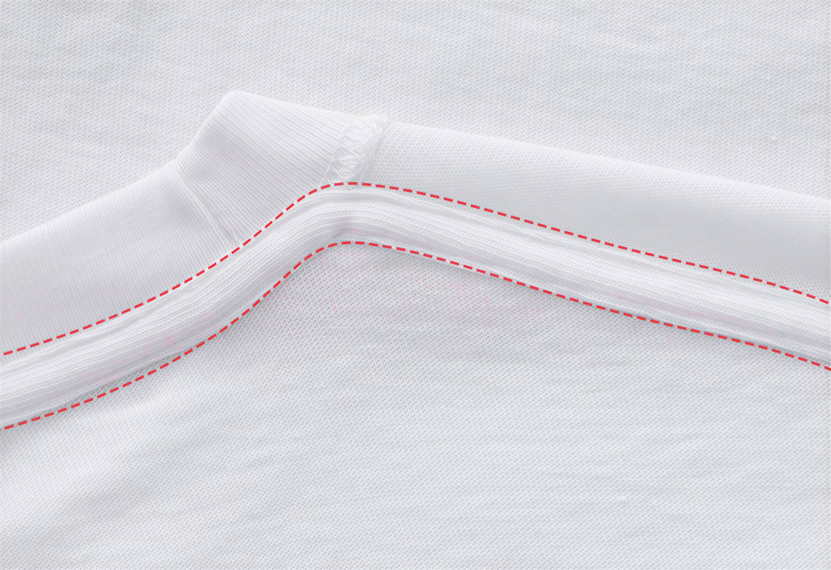 「秋季新品 」「兩色」S-2XL 寬鬆落肩開衩長袖T恤