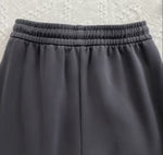 「秋季新品 」「多色」高腰抽繩立體寬褲