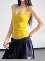 S-XL 修身顯線條工字背細肩帶背心