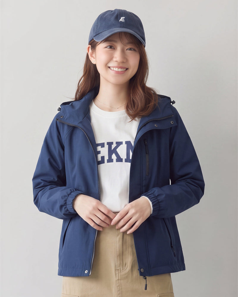 「秋季新品 」「兩色」S-2XL 連帽短版立體剪裁機能外套
