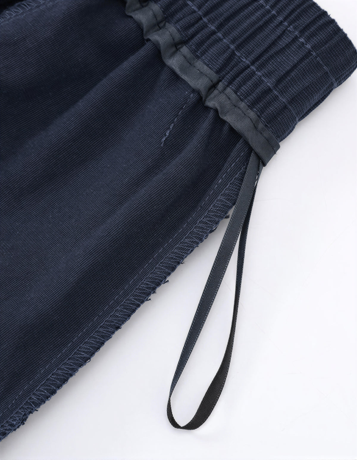 「多色」S-4XL 高腰鬆緊直筒寬褲