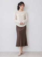 「秋季新品 」「兩色」S-2XL 圓領莫代爾修身打底長袖T恤