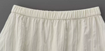 「兩色」「秋季新品 」M-XL 抓皺蓬感高腰半身裙