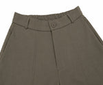 「秋季新品 」「4色」高腰彎刀寬褲