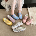 「多色」雙搭帶 圓頭 軟底瑪莉珍鞋