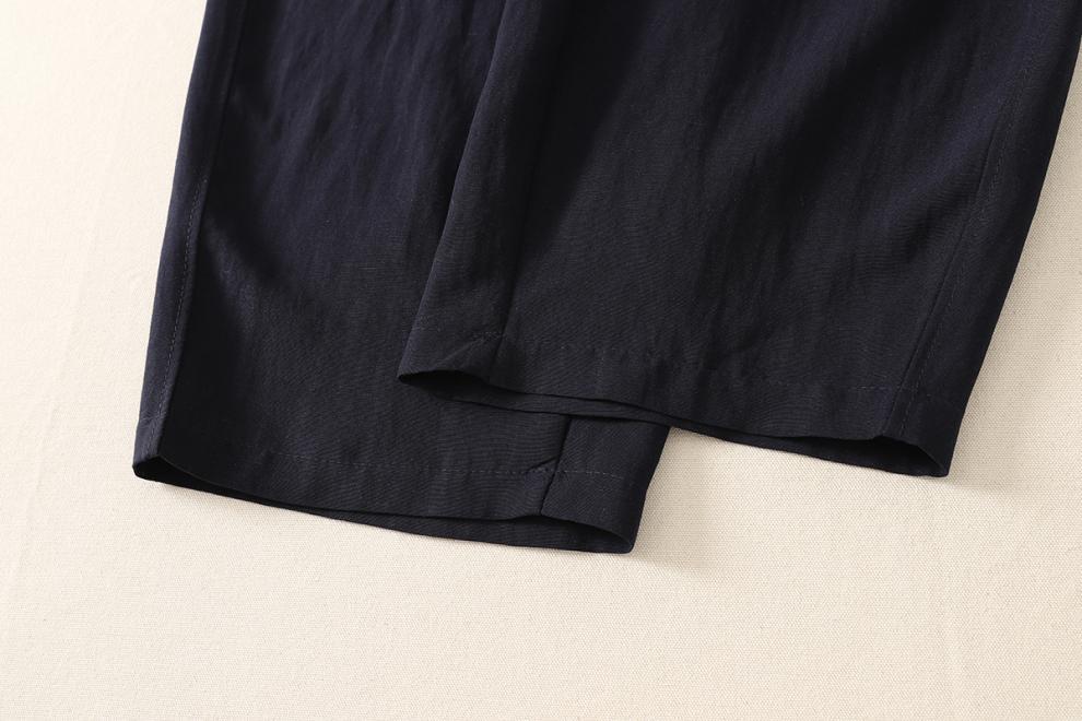 「3色」S-3XL 鬆緊抽繩寬鬆寬褲
