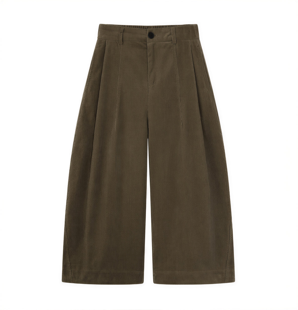 「秋季新品 」「兩色」純棉燈芯絨闊腿褲