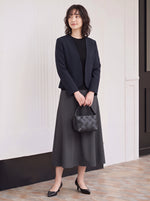 「秋季新品 」「兩色」S-2XL 品質圓領短版收腰西裝外套