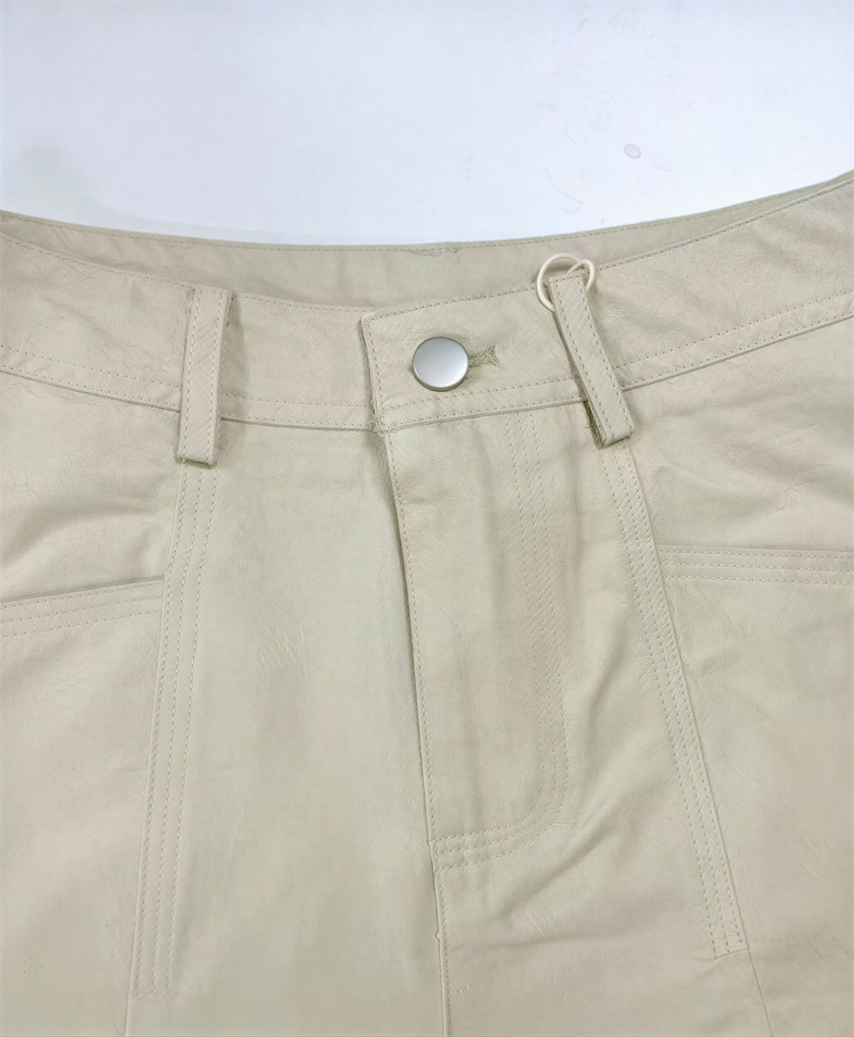 「秋季新品 」「4色」S-L 高腰中線垂墜感寬褲