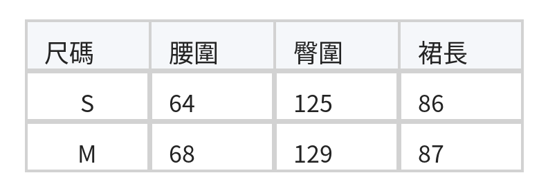 黑色百褶不規則擺連衣裙 size chart 1
