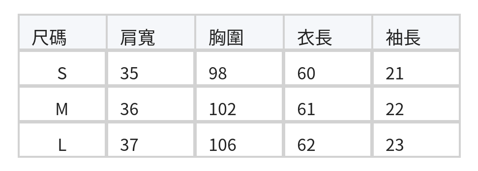 32支砂洗牛仔，愛心紐扣！ 撞色翻領襯衫別致復古法式上衣 size chart 1