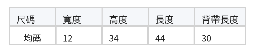 「多色」格紋輕便 編織提把 托特包 size chart 1