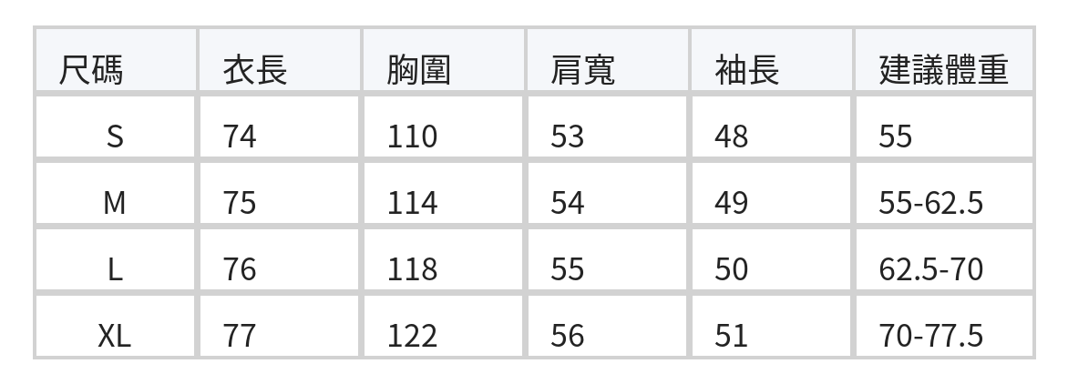 「秋季新品 」寬鬆格紋翻領襯衫 size chart 1