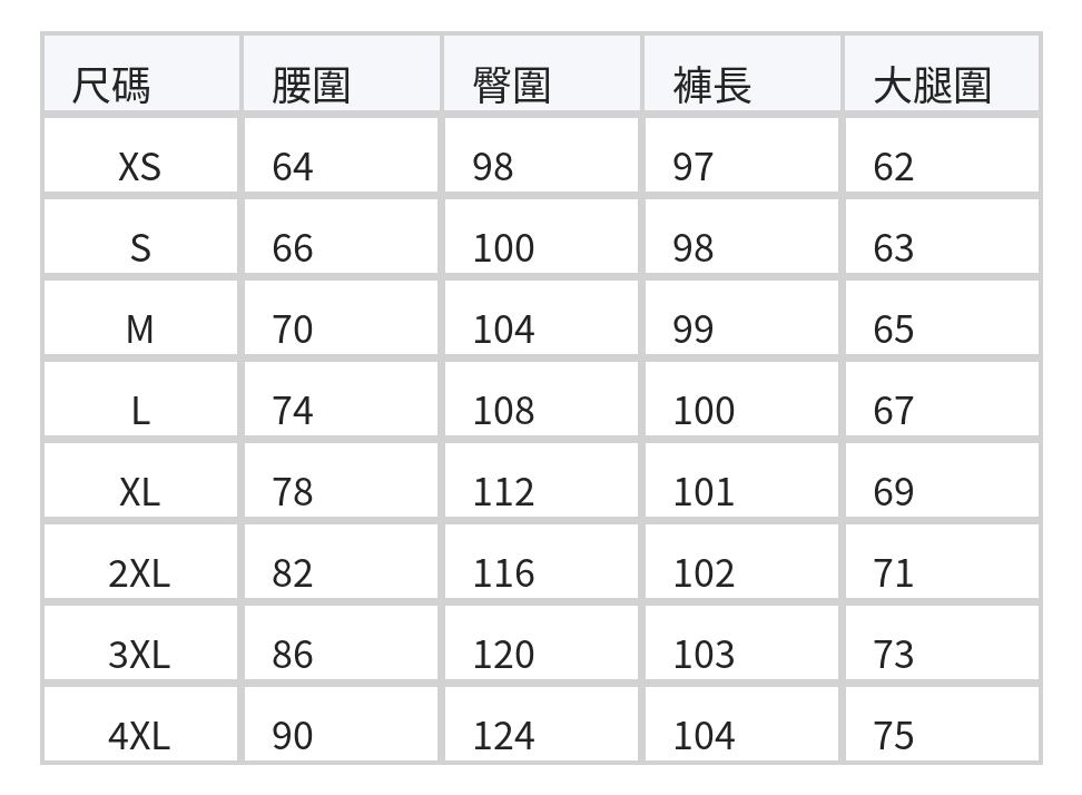 高腰打褶闊腿拖地牛仔褲 size chart 1