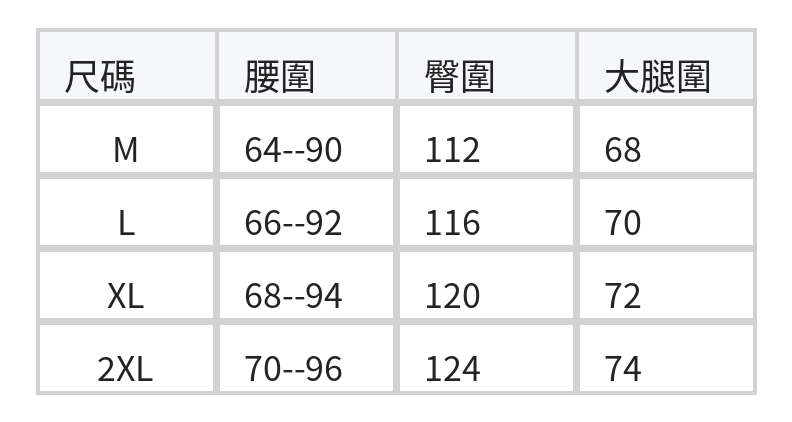 鬆緊高腰大口袋印花牛仔寬褲 size chart 1