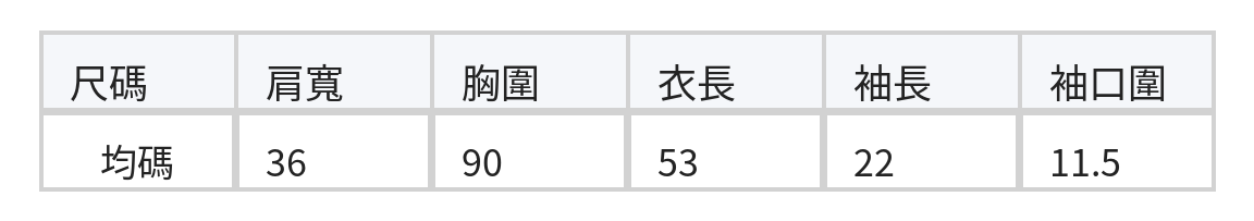 翻領短袖鏤空波紋刺繡針織開襟衫 size chart 1