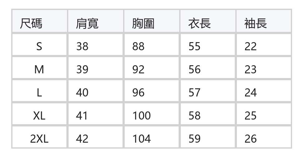 撞色包邊寬鬆無袖針織上衣 size chart 1