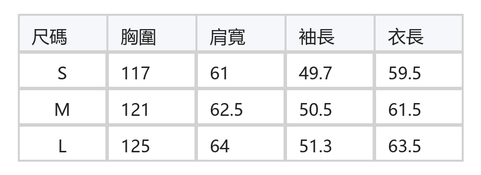 荷葉邊連帽拼格紋內裡短版連帽拉鍊衛衣外套 size chart 1