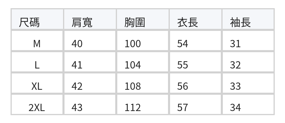 純棉甄選 | 立領褶飾收腰襯衫 size chart 1