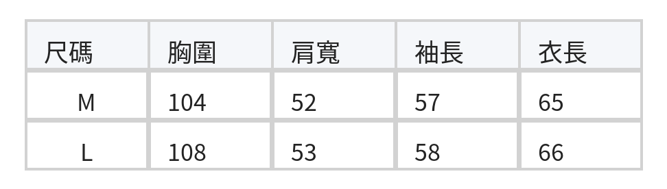 「秋季新品 」條紋寬鬆圓領長袖T恤 size chart 1