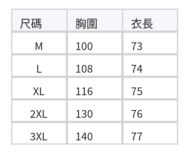 「兩色」M-3XL 連帽V領開衩假兩件T恤 size chart 1