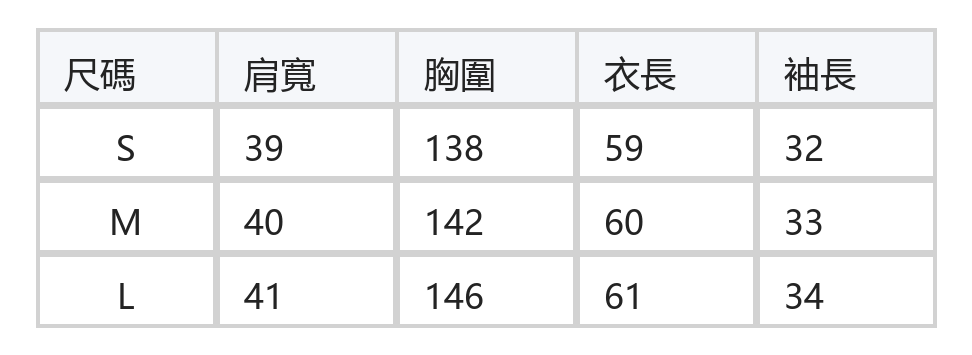 蕾絲鉤花飄逸襯衫+細肩帶背心兩件套 size chart 1