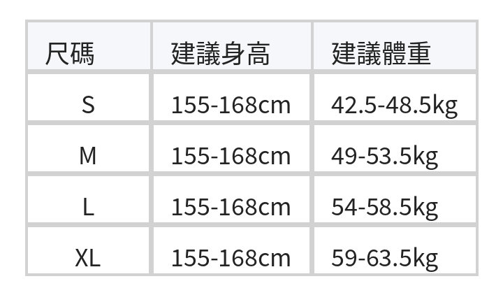 直條透膚半高領收腰針織背心 size chart 1