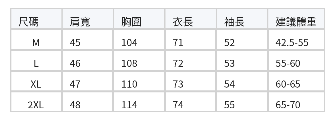 「秋季新品 」寬鬆格紋單口袋襯衫 size chart 1