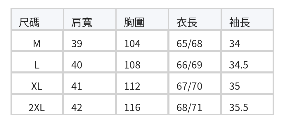 M-2XL 藍橙印花 | 寬鬆翻領襯衫 size chart 1