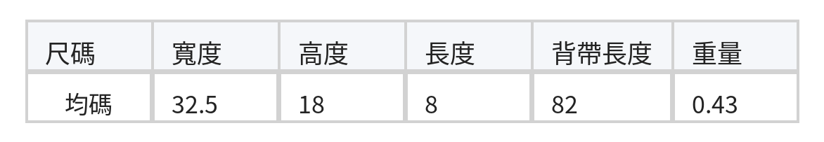 復古光澤 翻蓋搭扣 單肩腋下包 size chart 1