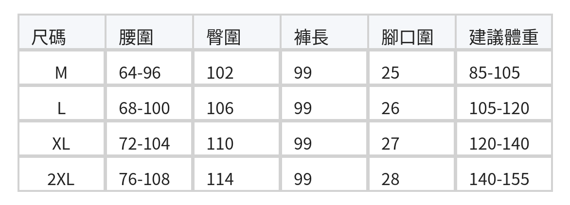 「兩色」「秋季新品 」 M-2XL 寬鬆垂墜鬆緊腰寬褲 size chart 1