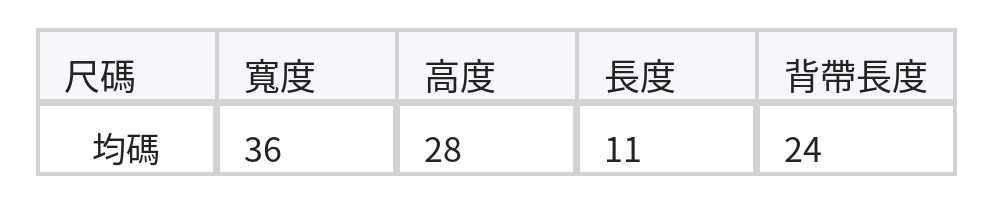 「兩色」寬肩帶立體編織草編單肩托特包 size chart 1
