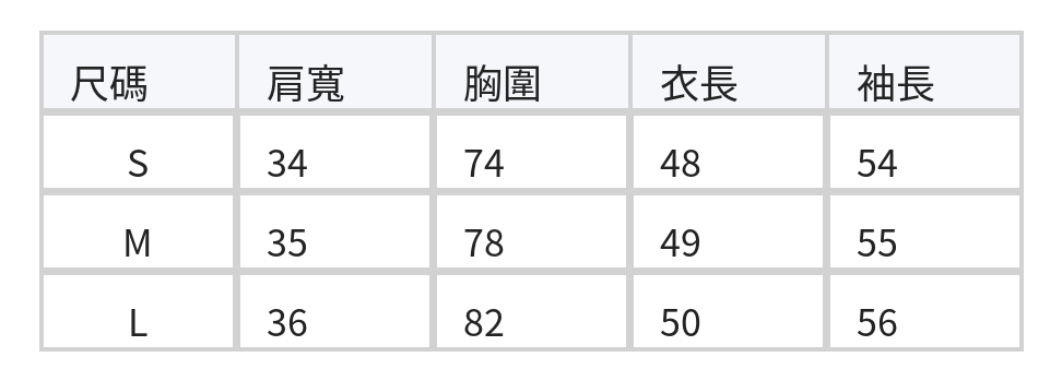 波點蕾絲翻領長袖T恤 size chart 1